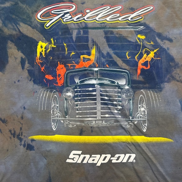 Snap On Tie Dye Tee - Picture 6 of 7